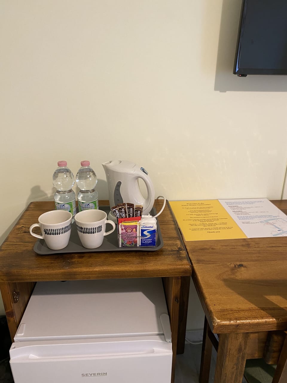 Double, External Private Bathroom | In-room safe, desk, free WiFi, bed sheets