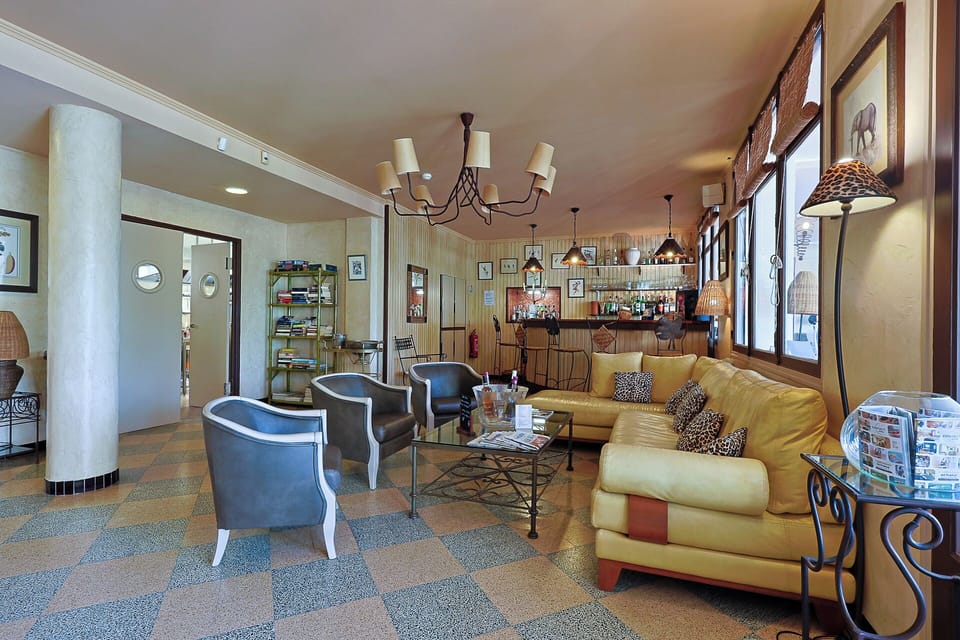 Lobby sitting area