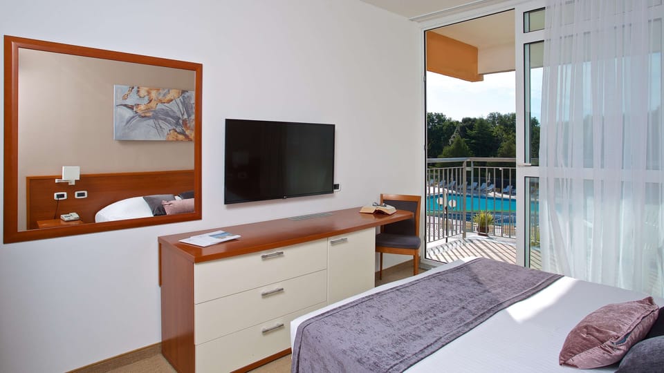 Family room with balcony sea side | View from room