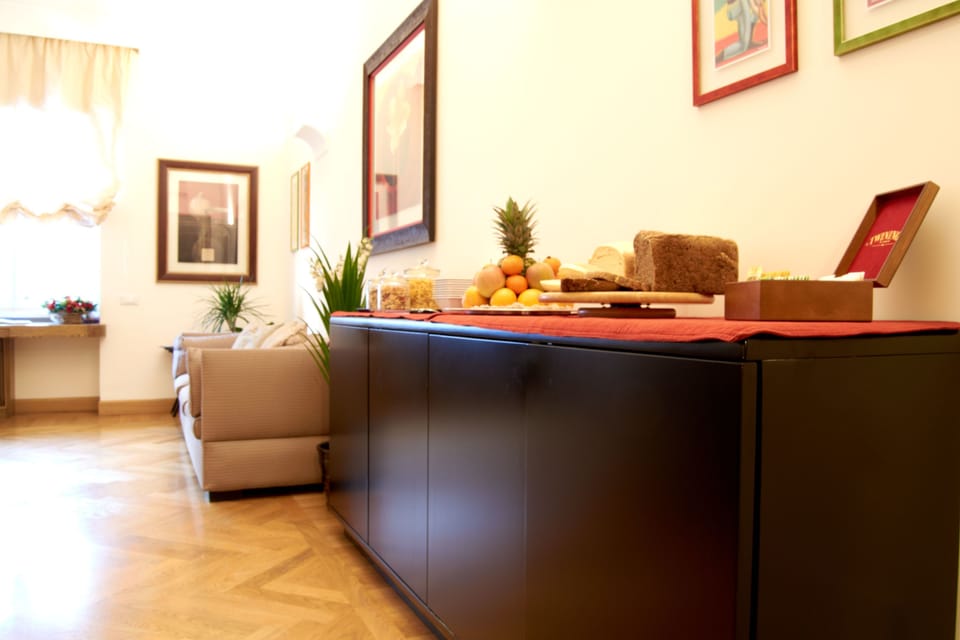 Lobby sitting area
