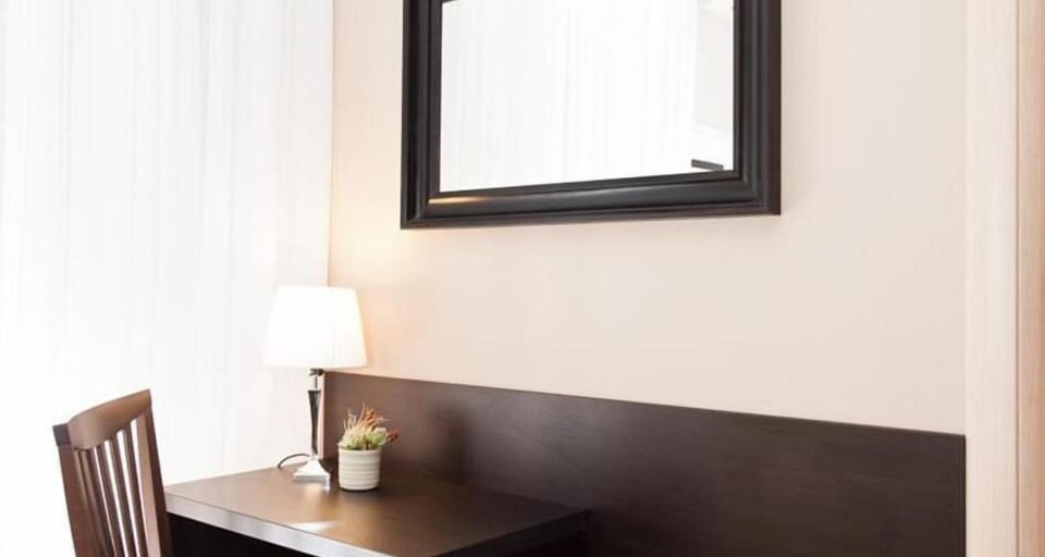 Desk, WiFi (free), bed sheets