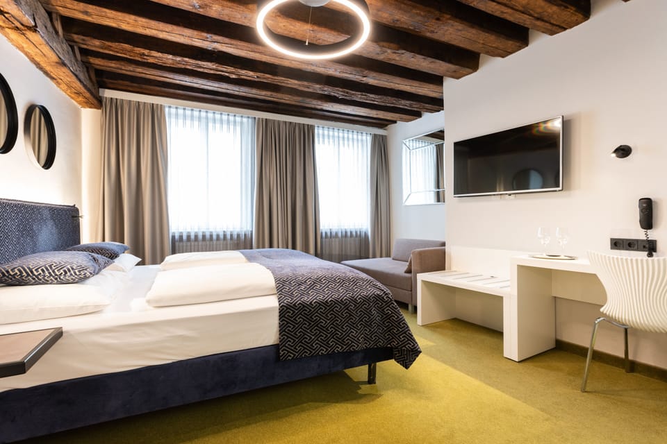 Superior Double Room | Select Comfort beds, in-room safe, desk, soundproofing