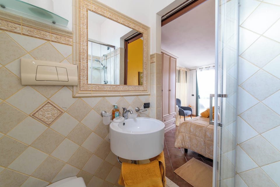 Shower, hair dryer
