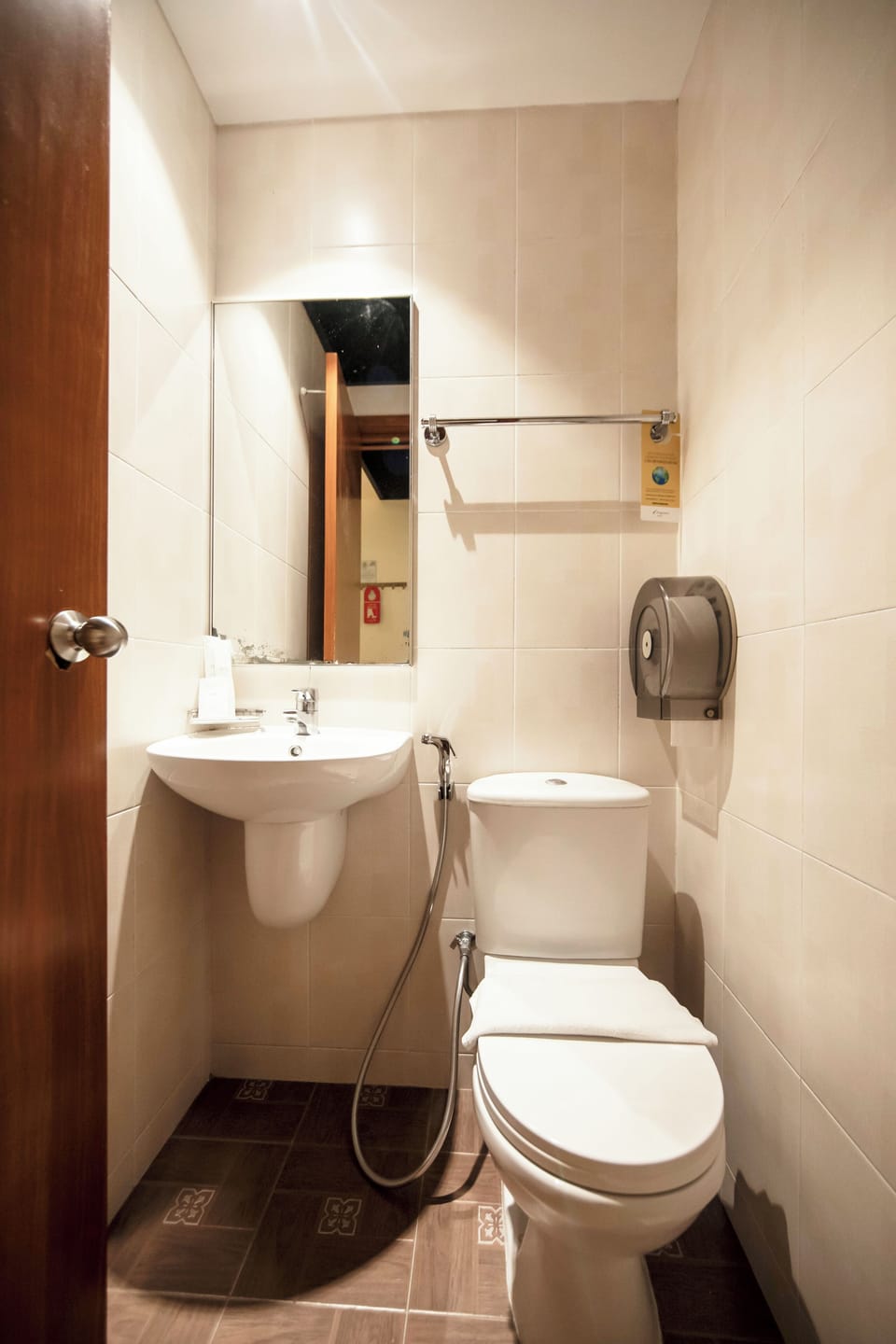 Standard Double Room, No Windows | Bathroom | Shower, free toiletries, hair dryer, towels