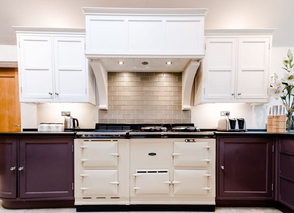All year round 2 oven aga with double electric oven and ceramic hob companion