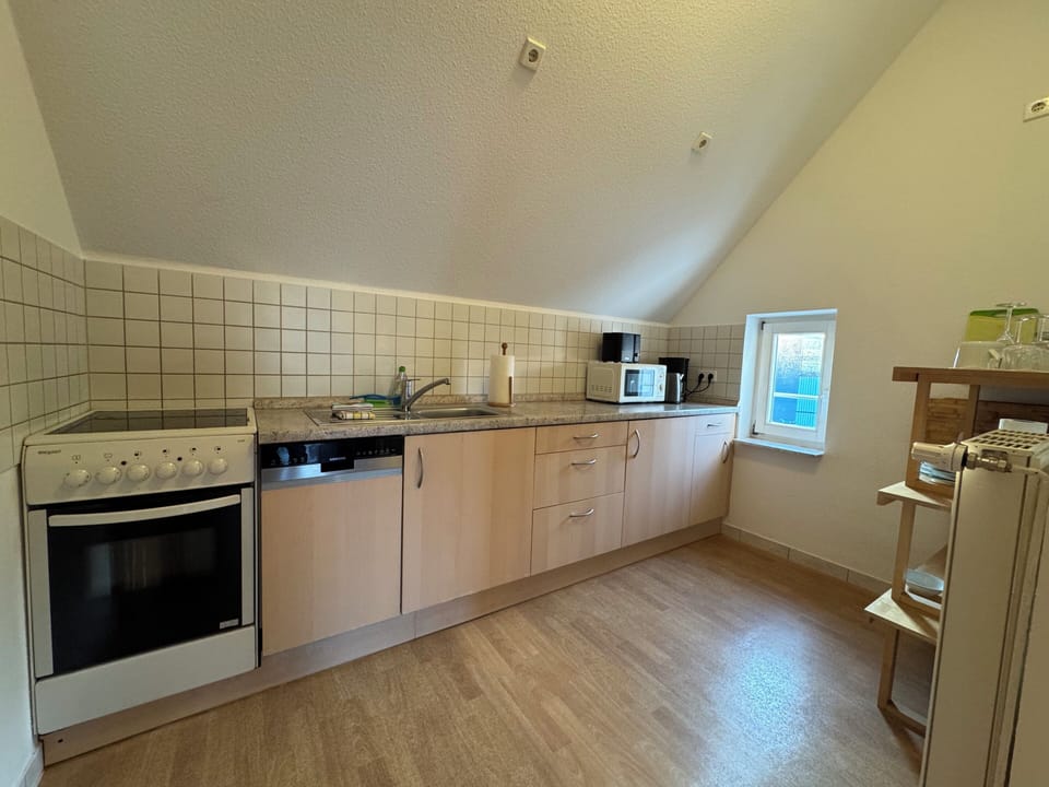 Apartment, 3 Bedrooms, Kitchen | Private kitchen | Fridge, stovetop, coffee/tea maker, electric kettle