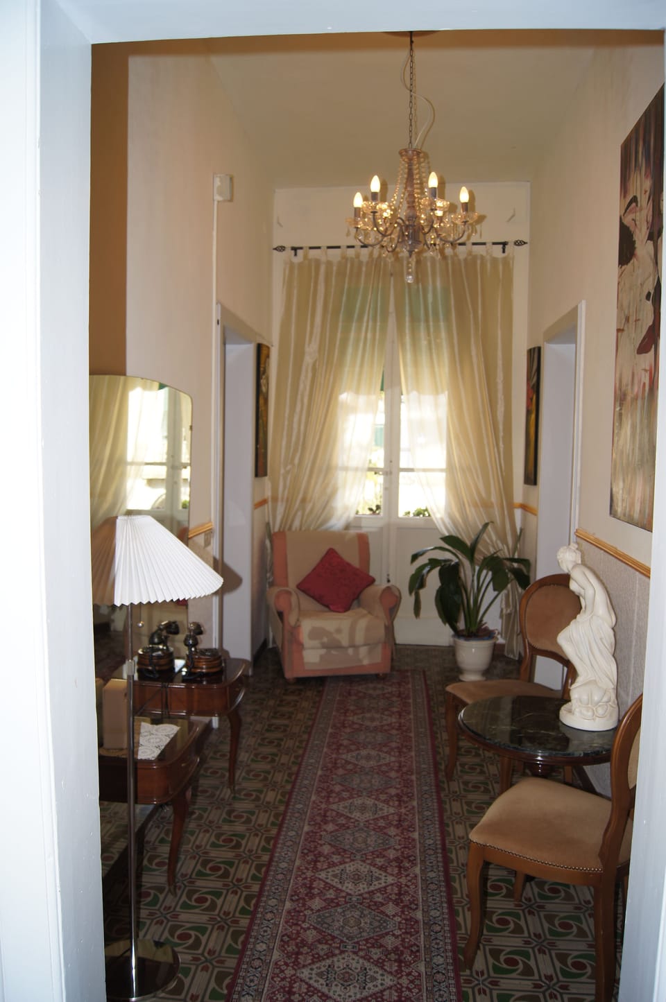Lobby sitting area