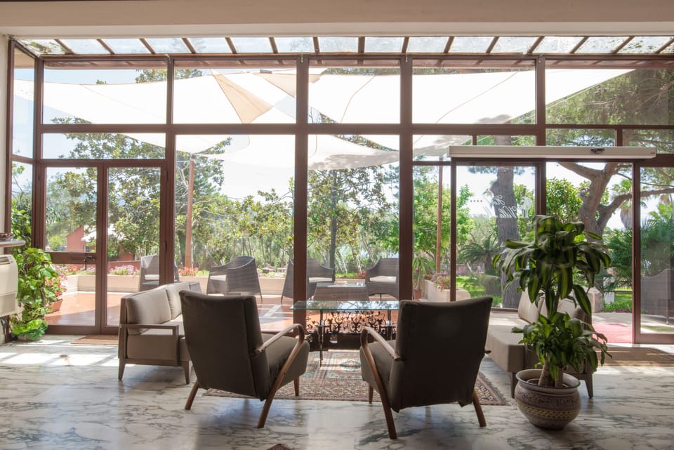 Lobby sitting area