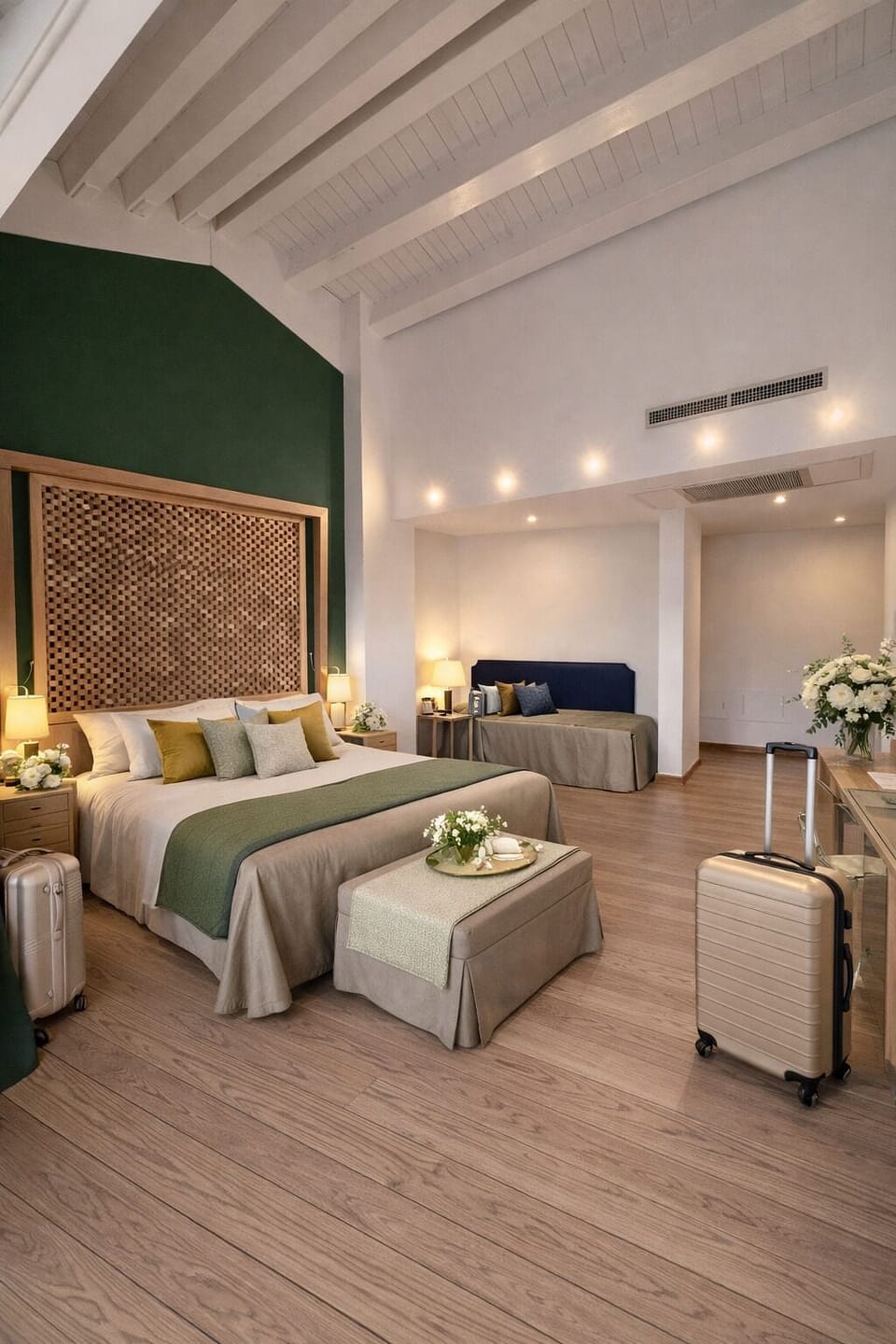 Executive Triple Room | Premium bedding, minibar, in-room safe, desk