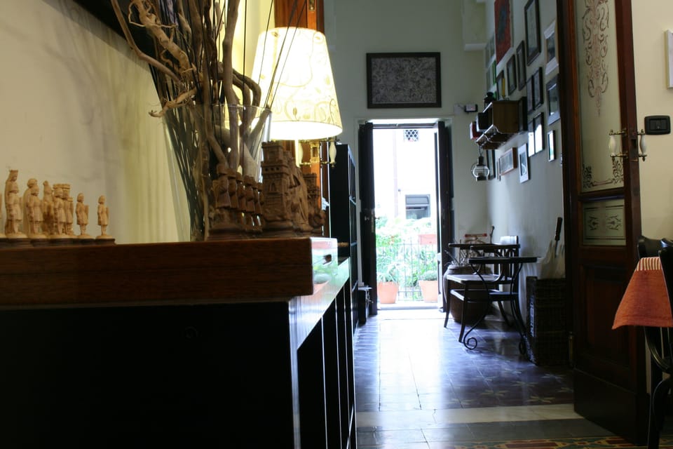 Interior entrance