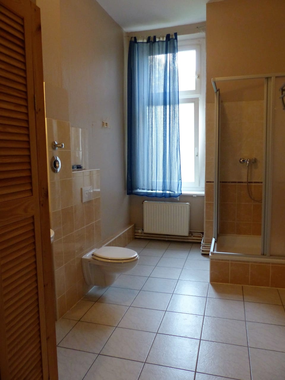 Quadruple Room | Bathroom | Shower, hair dryer, towels