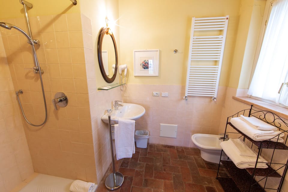Junior Suite | Bathroom | Shower, free toiletries, hair dryer, bidet