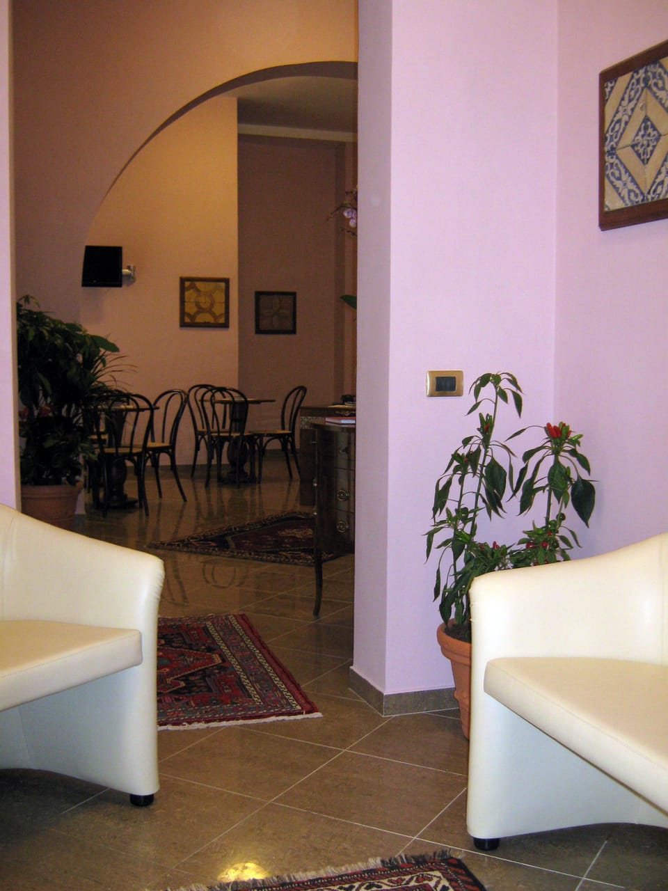 Lobby sitting area