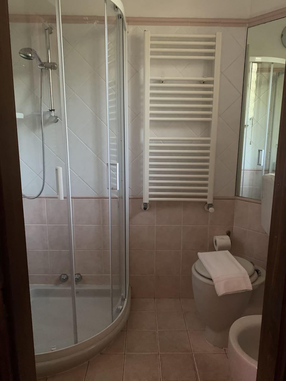 Triple Room | Bathroom | Shower, hair dryer, towels