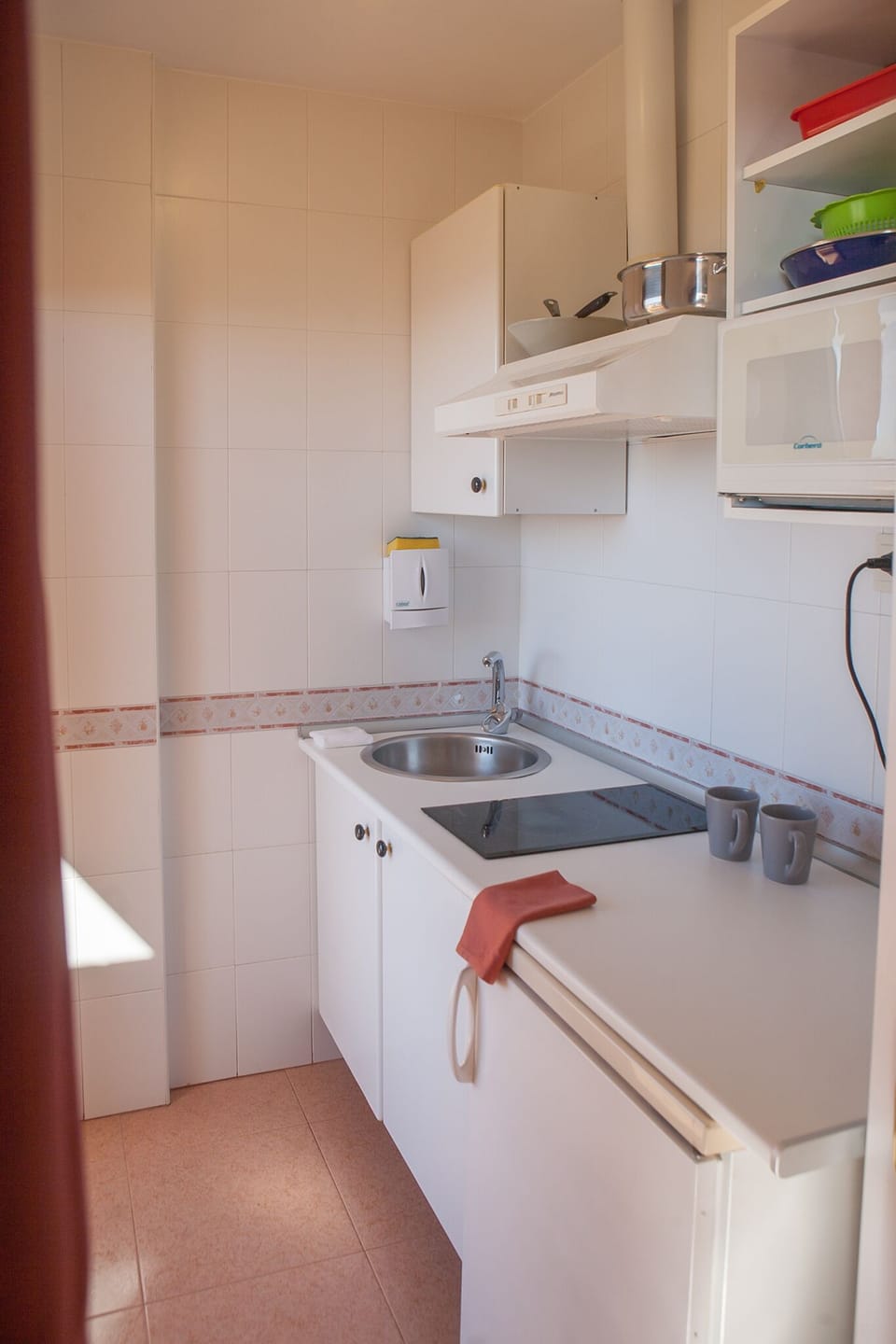 Traditional Apartment, 1 Bedroom, Sea View (4 Occupants) | Private kitchenette | Fridge, microwave, stovetop, cookware/dishes/utensils