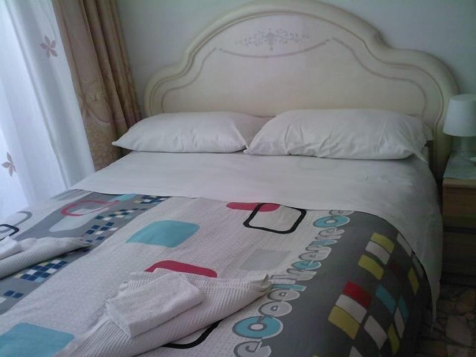 Egyptian cotton sheets, down comforters, memory foam beds, desk