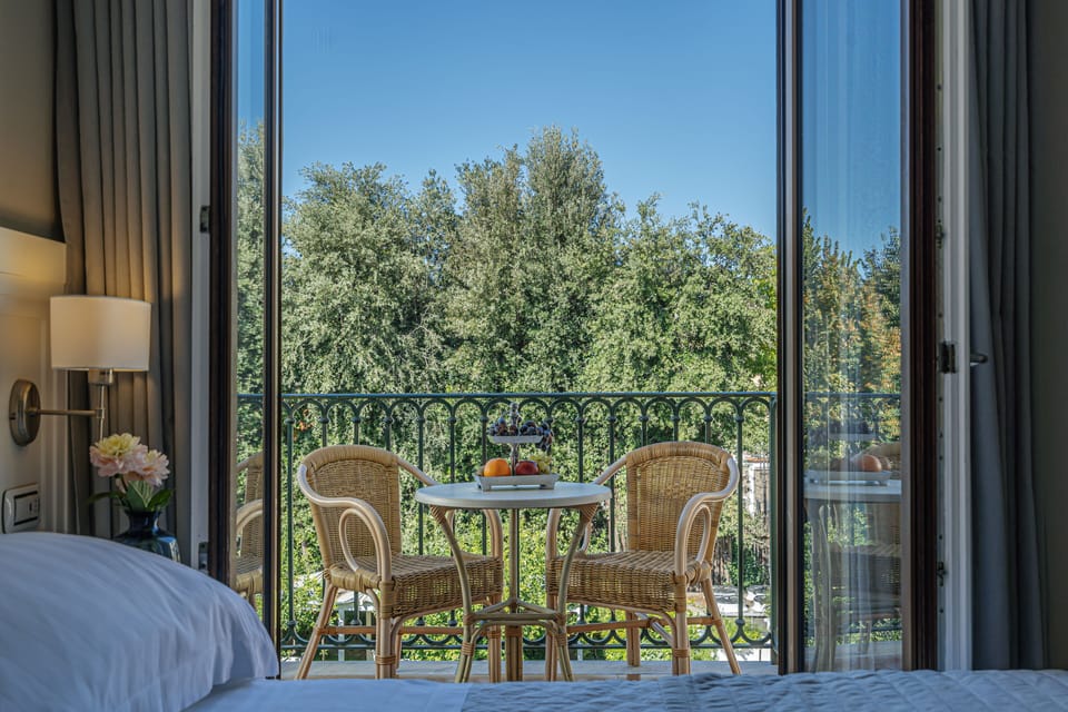 Economy Double Room, Balcony, Garden View | View from room
