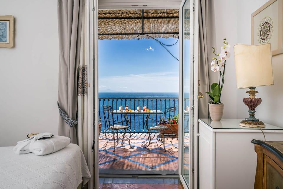 Superior Double Room, Balcony, Sea View | View from room