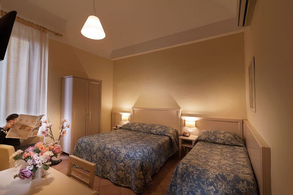 In-room safe, desk, iron/ironing board (on request), WiFi (free)