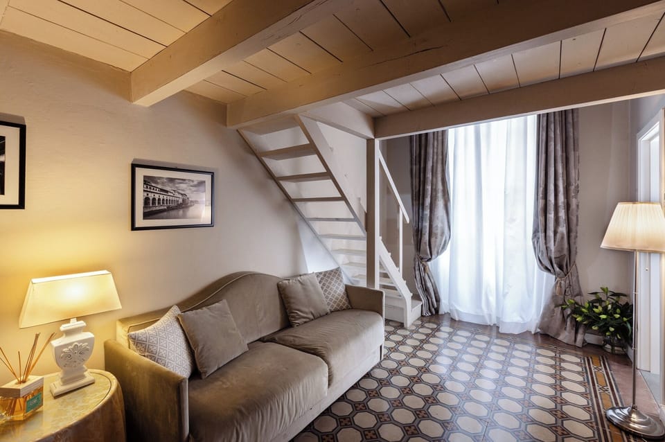 Superior Room, 1 Double Bed (Guelfa Annex) | Living area | LCD TV