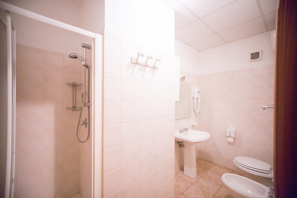 Double Room Single Use | Bathroom | Free toiletries, hair dryer, bidet