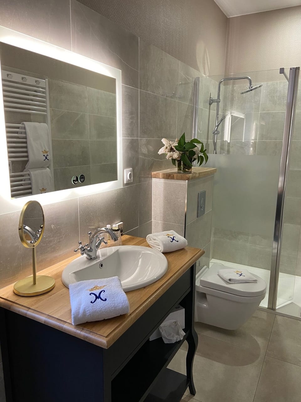 Double Room | Bathroom | Hair dryer, towels