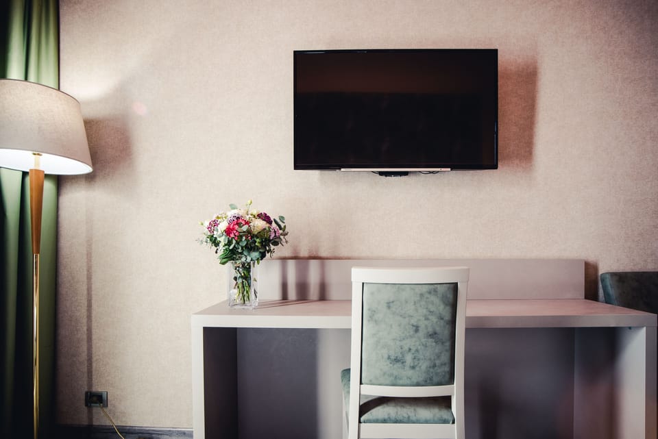 Minibar, in-room safe, desk, blackout drapes