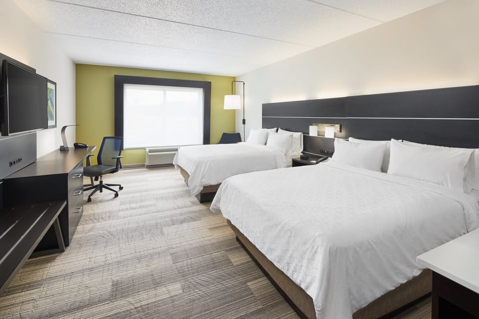 Standard Room, 2 Queen Beds (Extra Floor Space) | Premium bedding, in-room safe, desk, blackout drapes