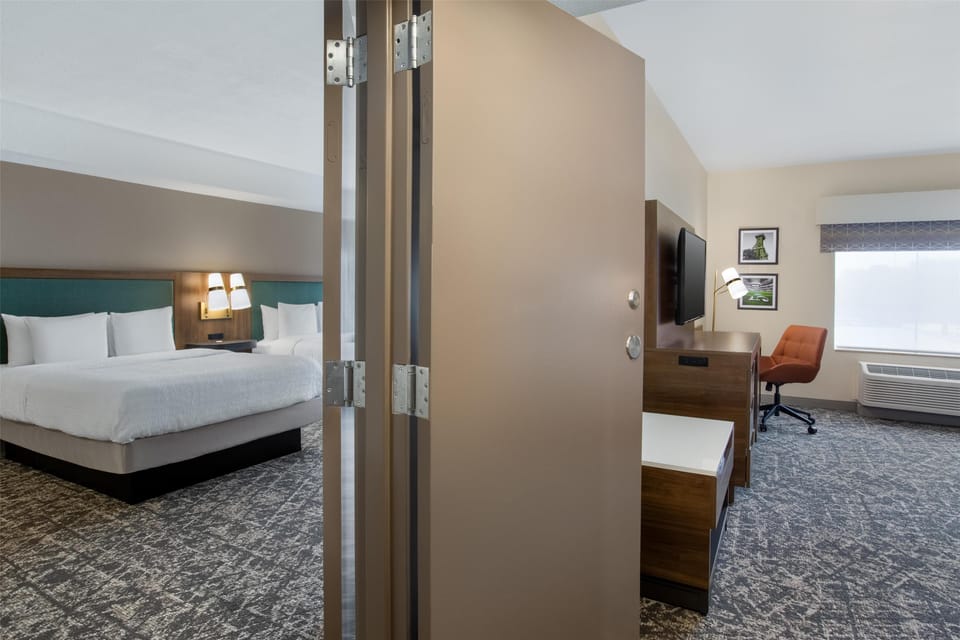 Family Room, Multiple Beds, Non Smoking | Blackout drapes, iron/ironing board, free cribs/infant beds, free WiFi