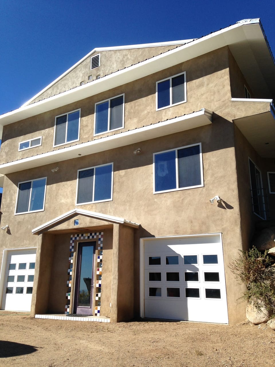 This is your garage entrance leading to the apartment