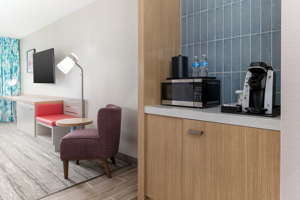 Suite, 2 Queen Beds, Accessible (Roll-In Shower) | Premium bedding, pillowtop beds, in-room safe, desk