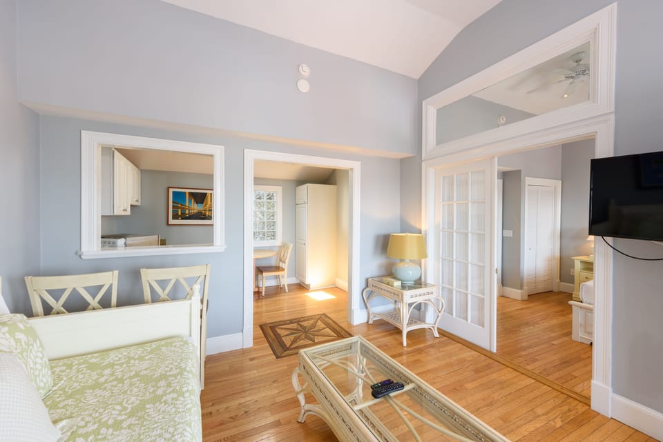 Suite, Multiple Beds, Non Smoking, Ocean View | Down comforters, desk, iron/ironing board, free cribs/infant beds
