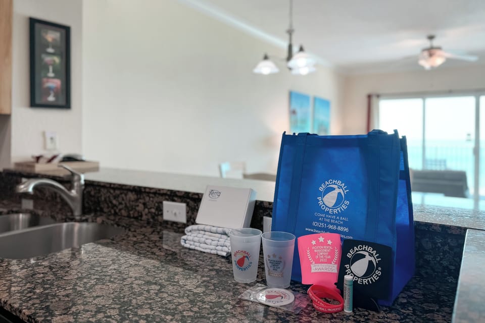 Beachball swag bag!