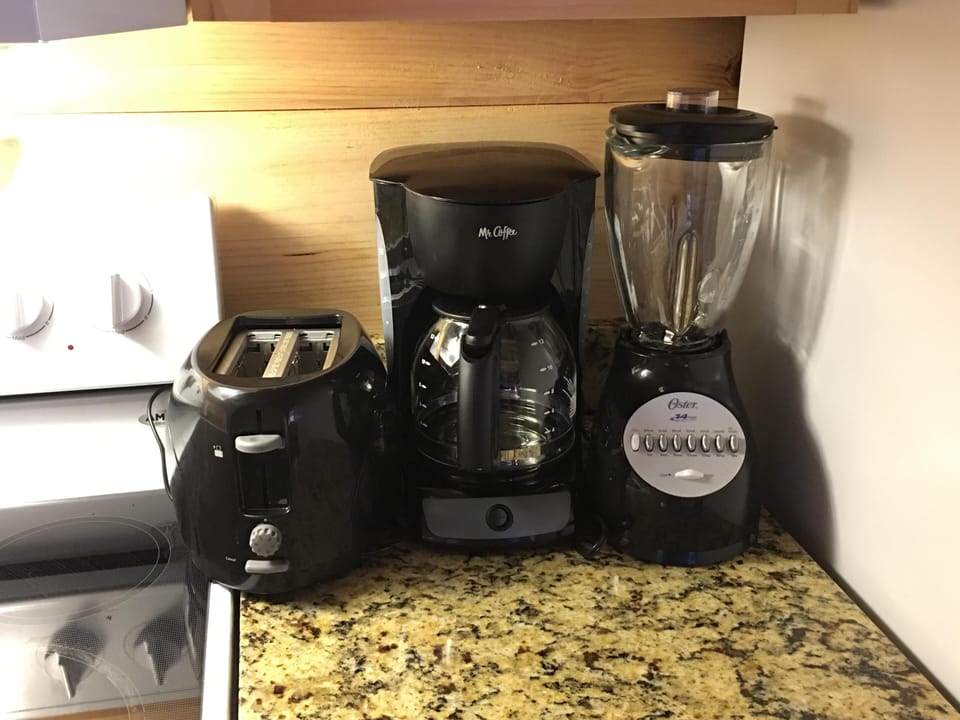 Toaster, Coffee Maker and Blender!