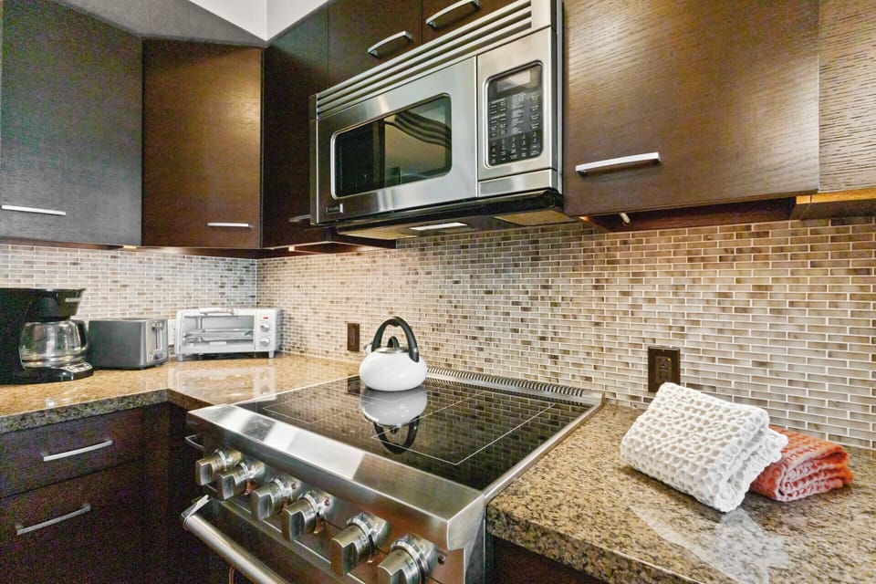 Kitchen - This fully-equipped kitchen is a chef's dream.  Everything is here for your cooking needs during an extended vacation.