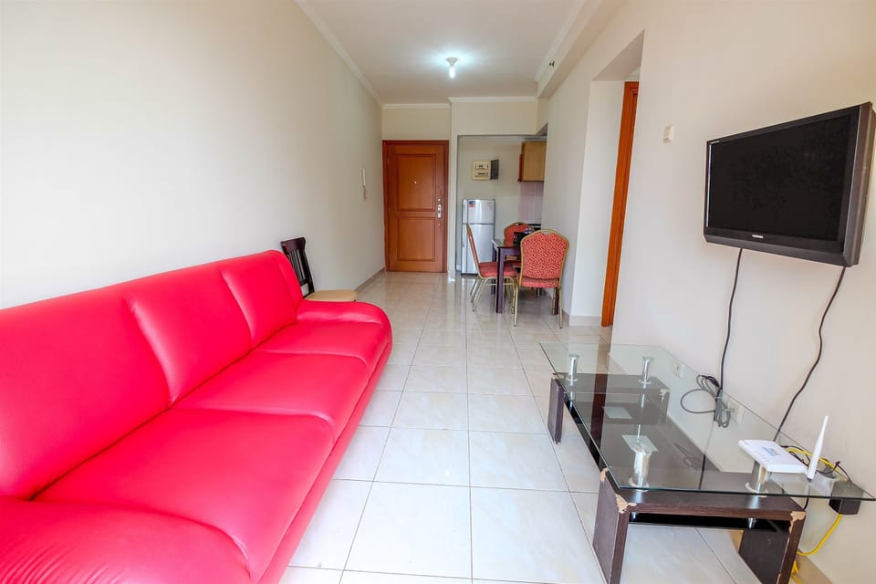 Standard Apartment, 2 Bedrooms | Living area | LCD TV