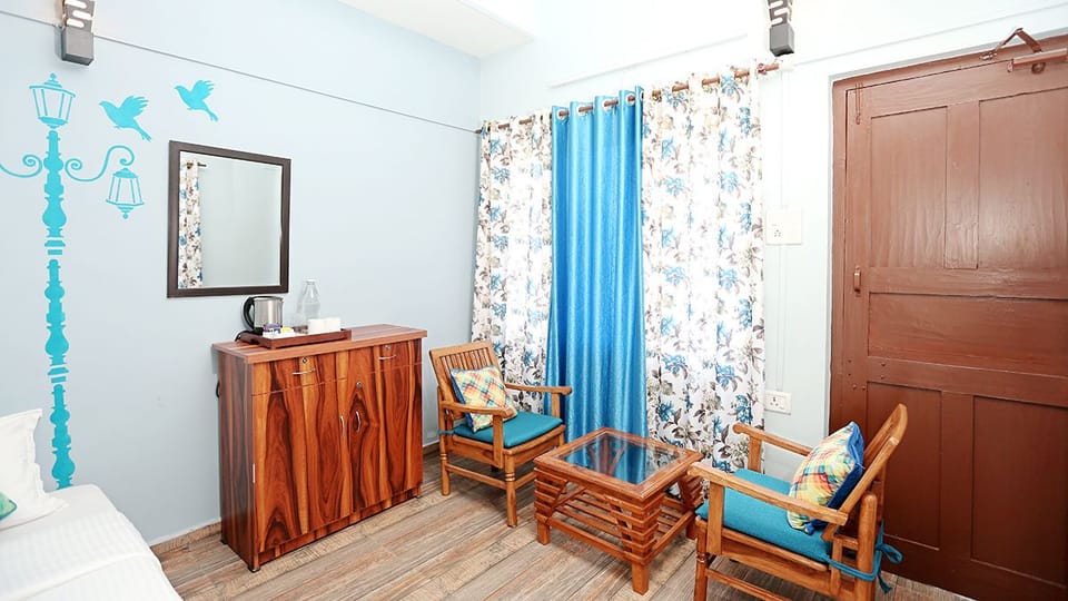 Classic Double Room, 1 King Bed, Mountain View | 1 bedroom, premium bedding, individually decorated