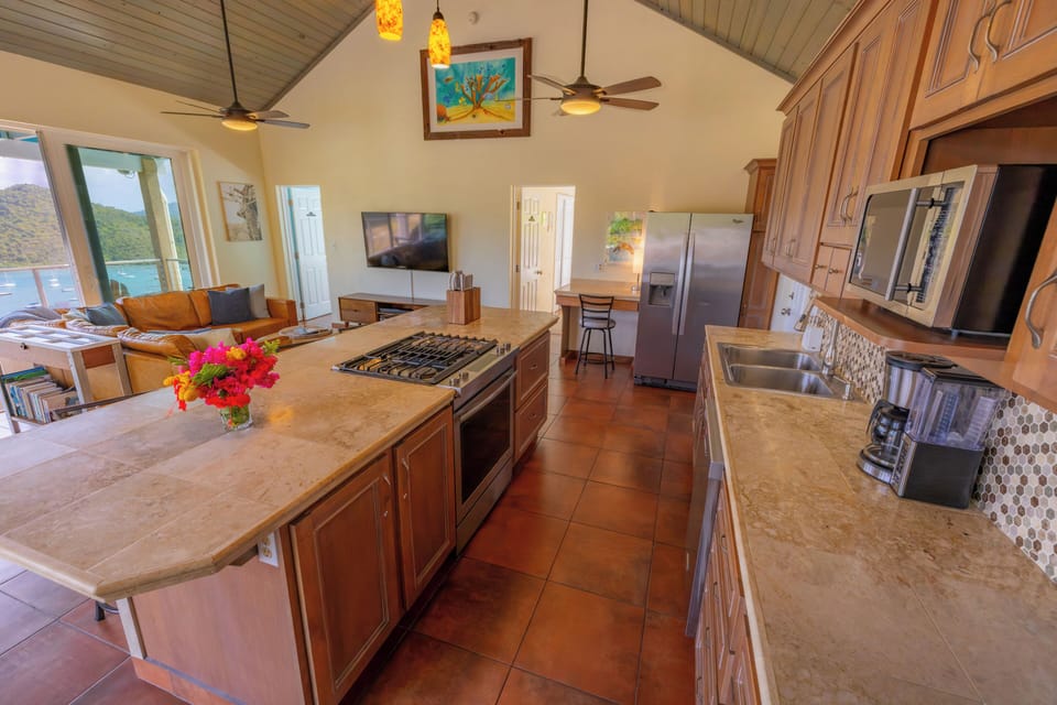 Open floor plan is inviting