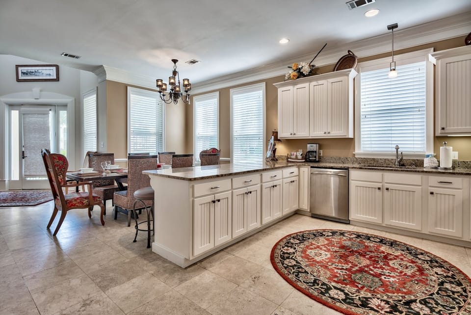 Open kitchen plan