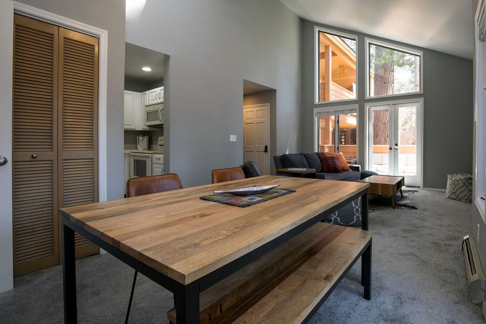 Enjoy meals or play board games.
