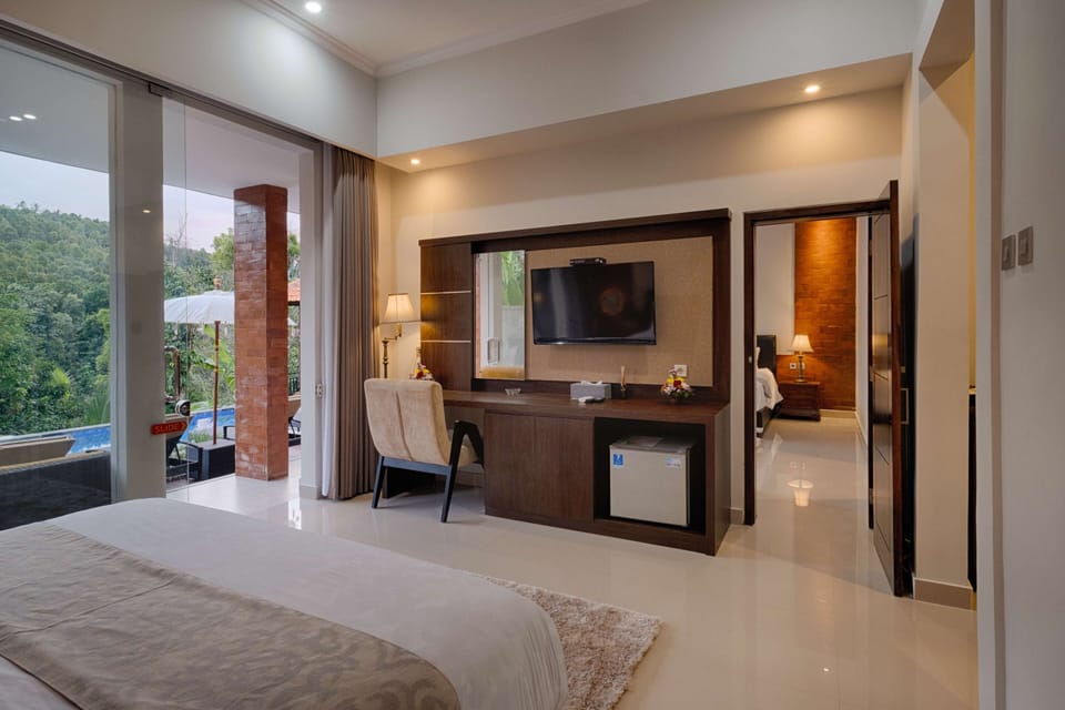 Villa, 2 Bedrooms, Private Pool, Valley View | 1 bedroom, hypo-allergenic bedding, minibar, desk