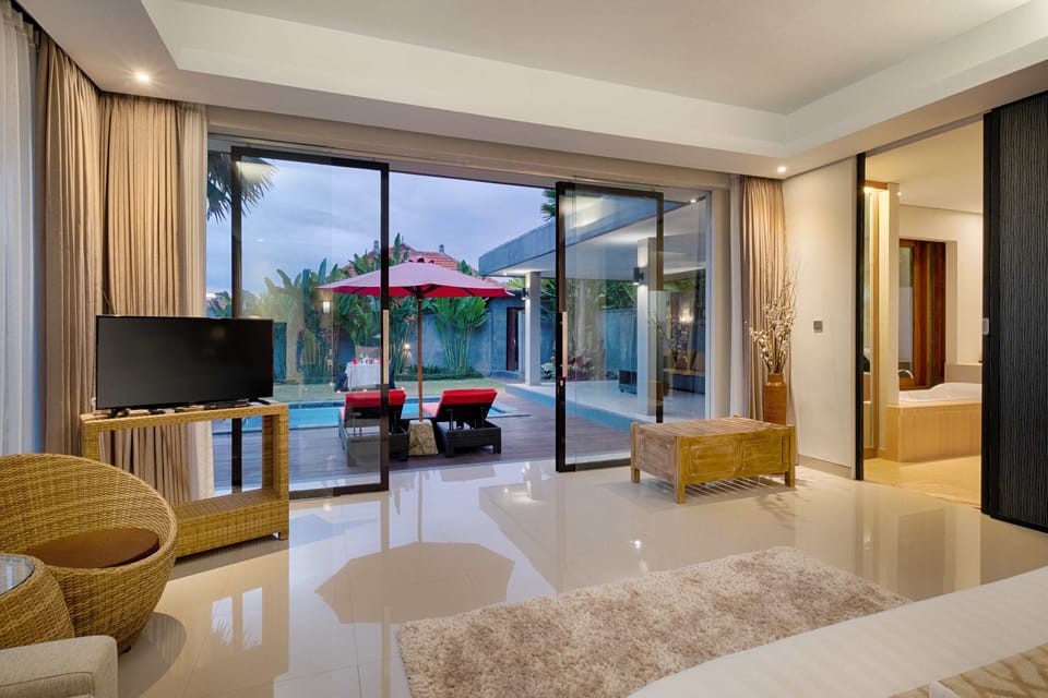 Luxury Villa, 1 Bedroom, Private Pool, Pool View | View from room