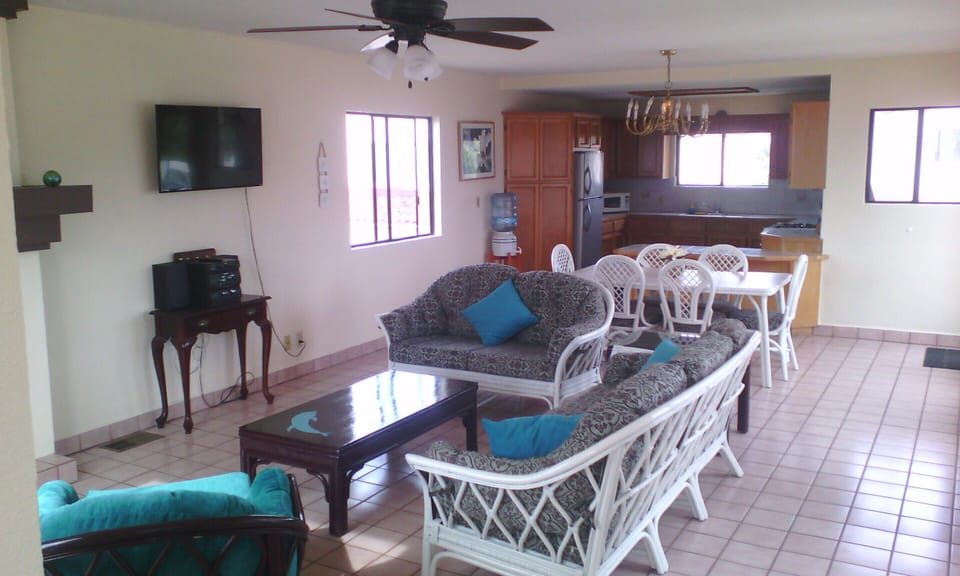 Living room view from Master Suite 