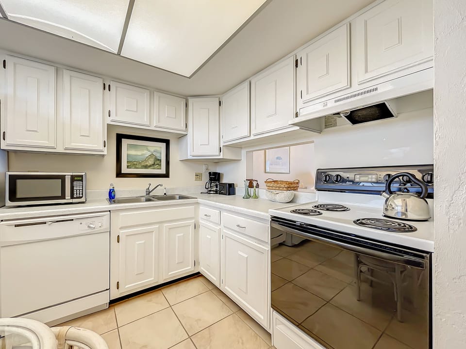 Bright, Open Kitchen with Sky Light