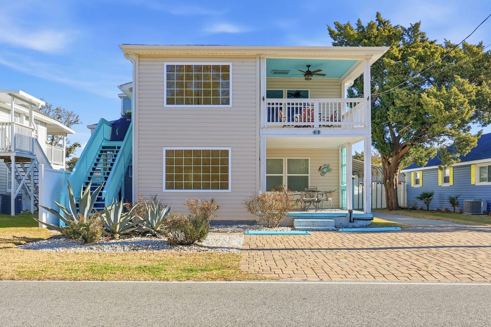 Exterior of the Property - this listing is for the top unit only.