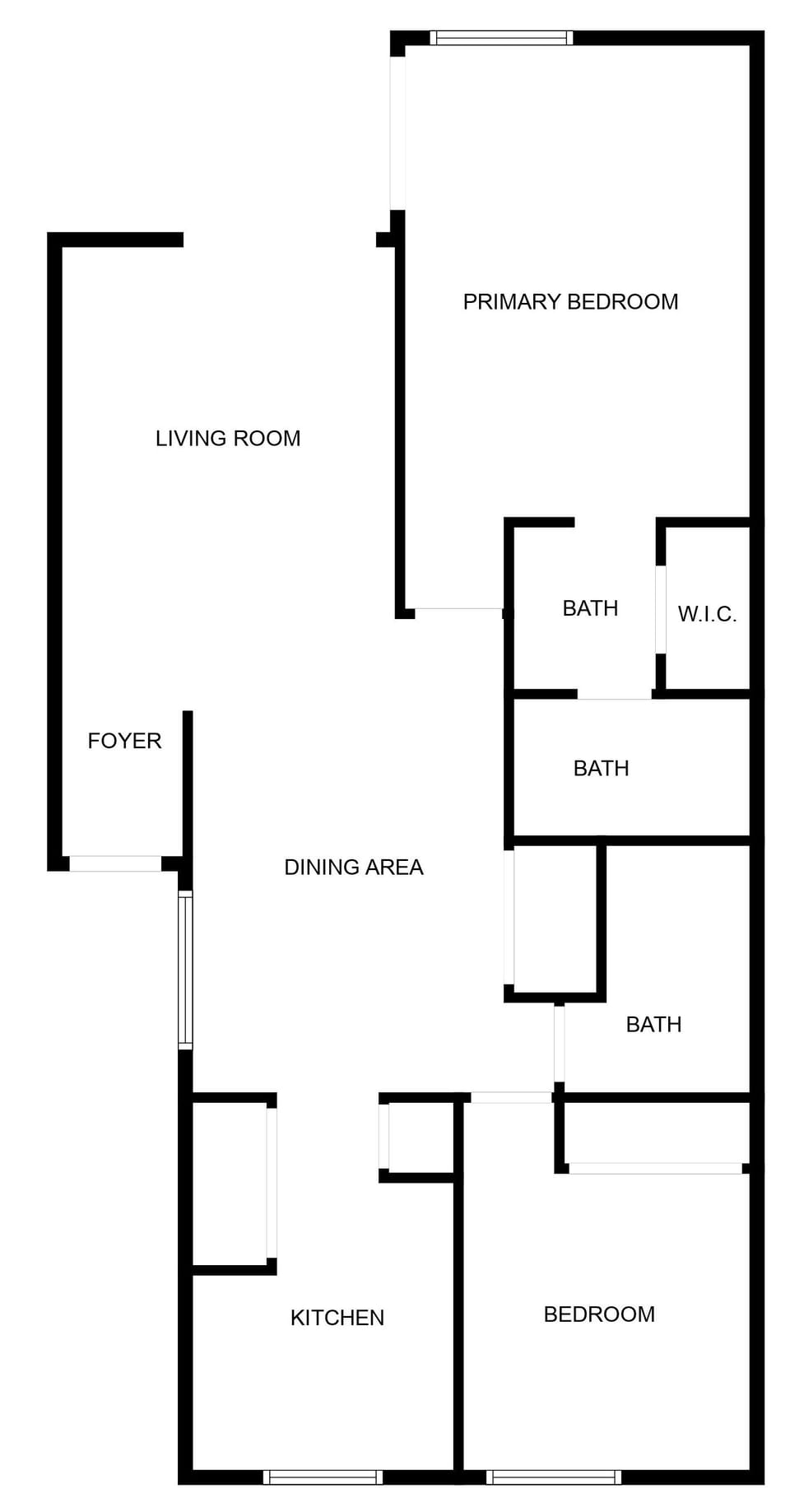 This is the layout of the unit.