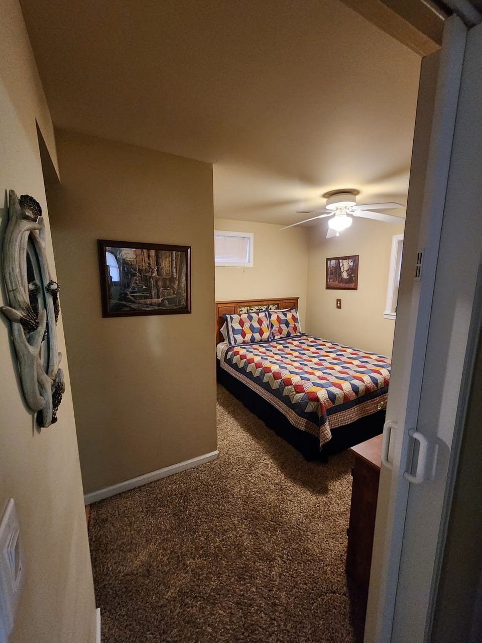 Basement bedroom 