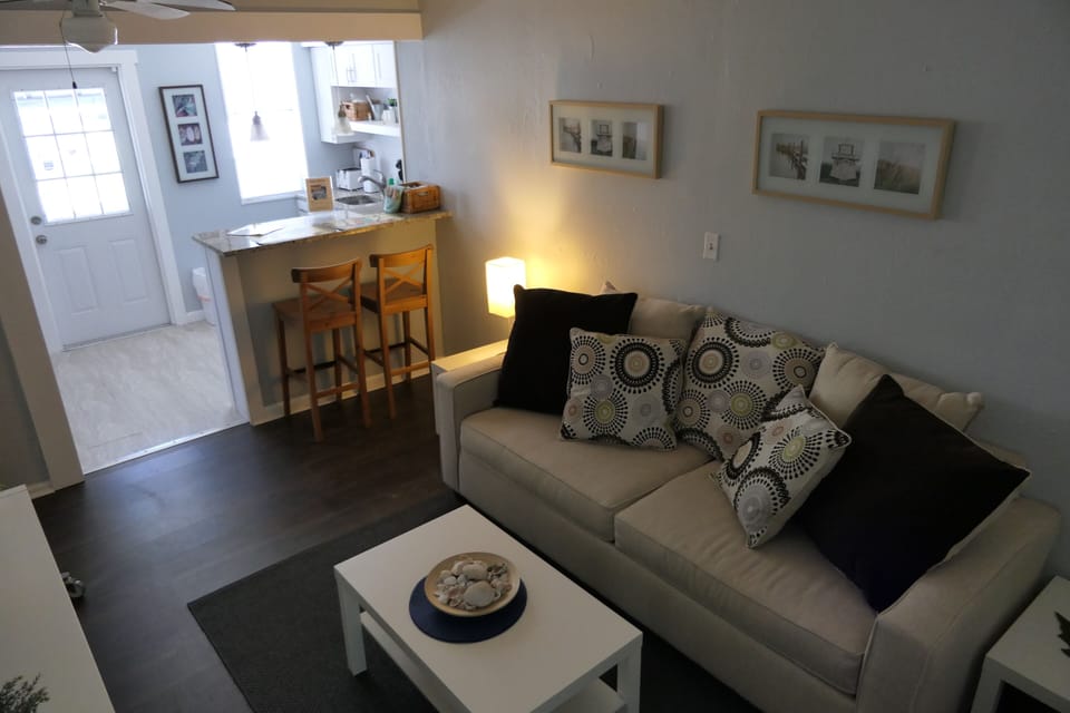 cozy sofa in the living room