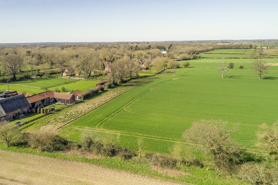 The surrounding countryside