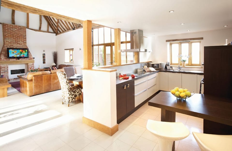 Ground floor:  Open-plan kitchen